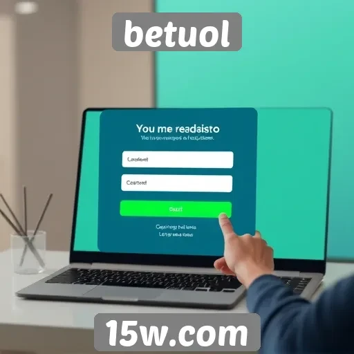 Cadastro e usabilidade na plataforma betuol