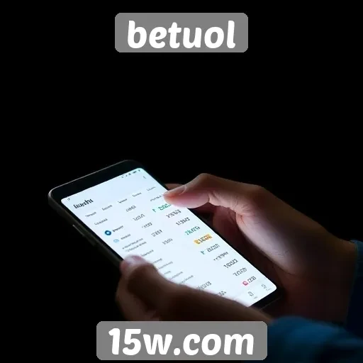 Experiência do usuário na plataforma betuol