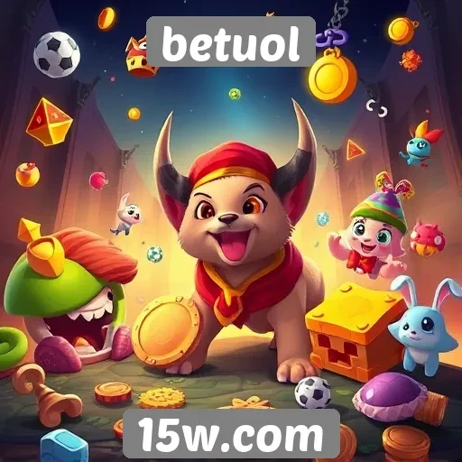 Variedade de jogos oferecidos na plataforma betuol